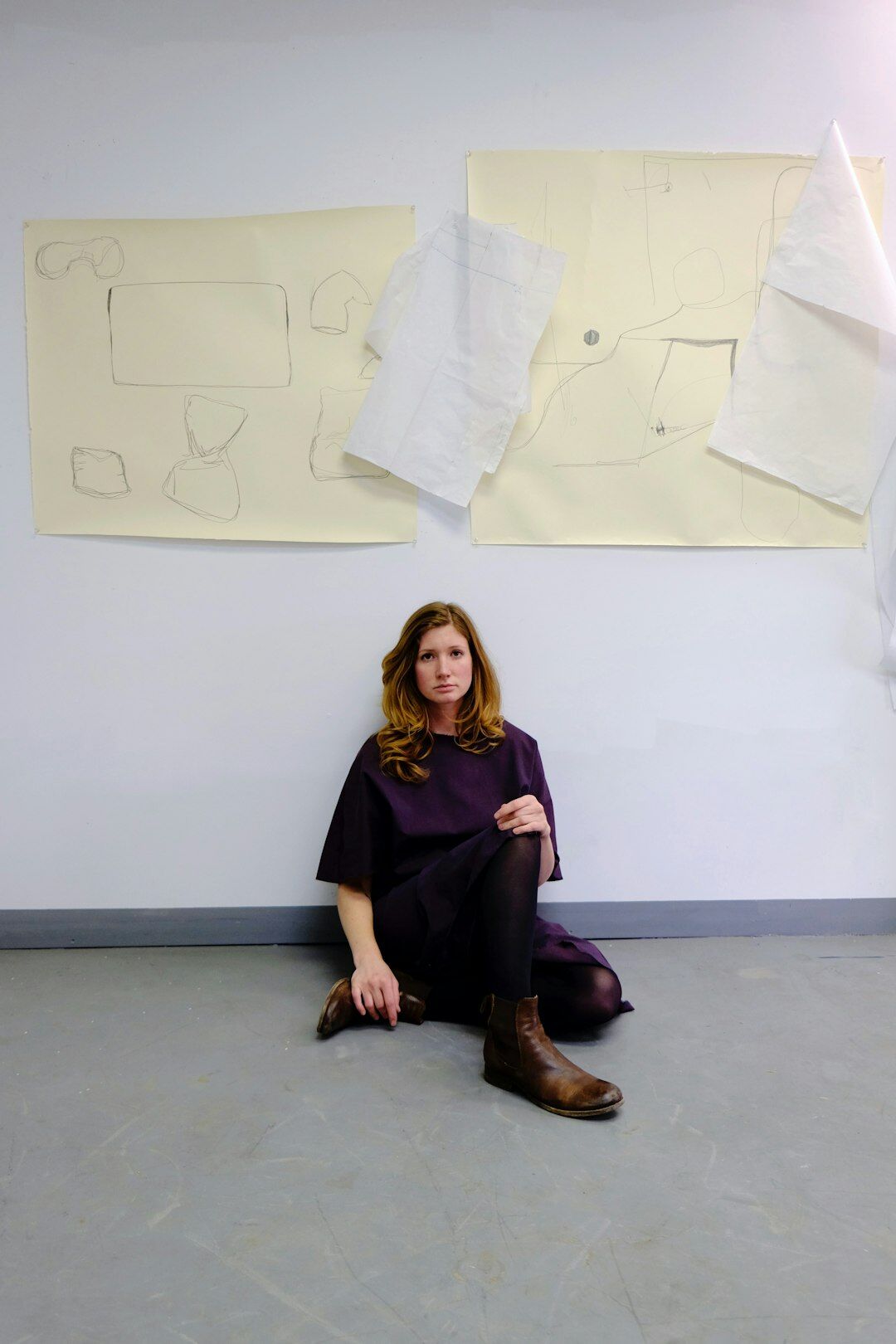 Studio portrait of a young Uruguayan female museum curator