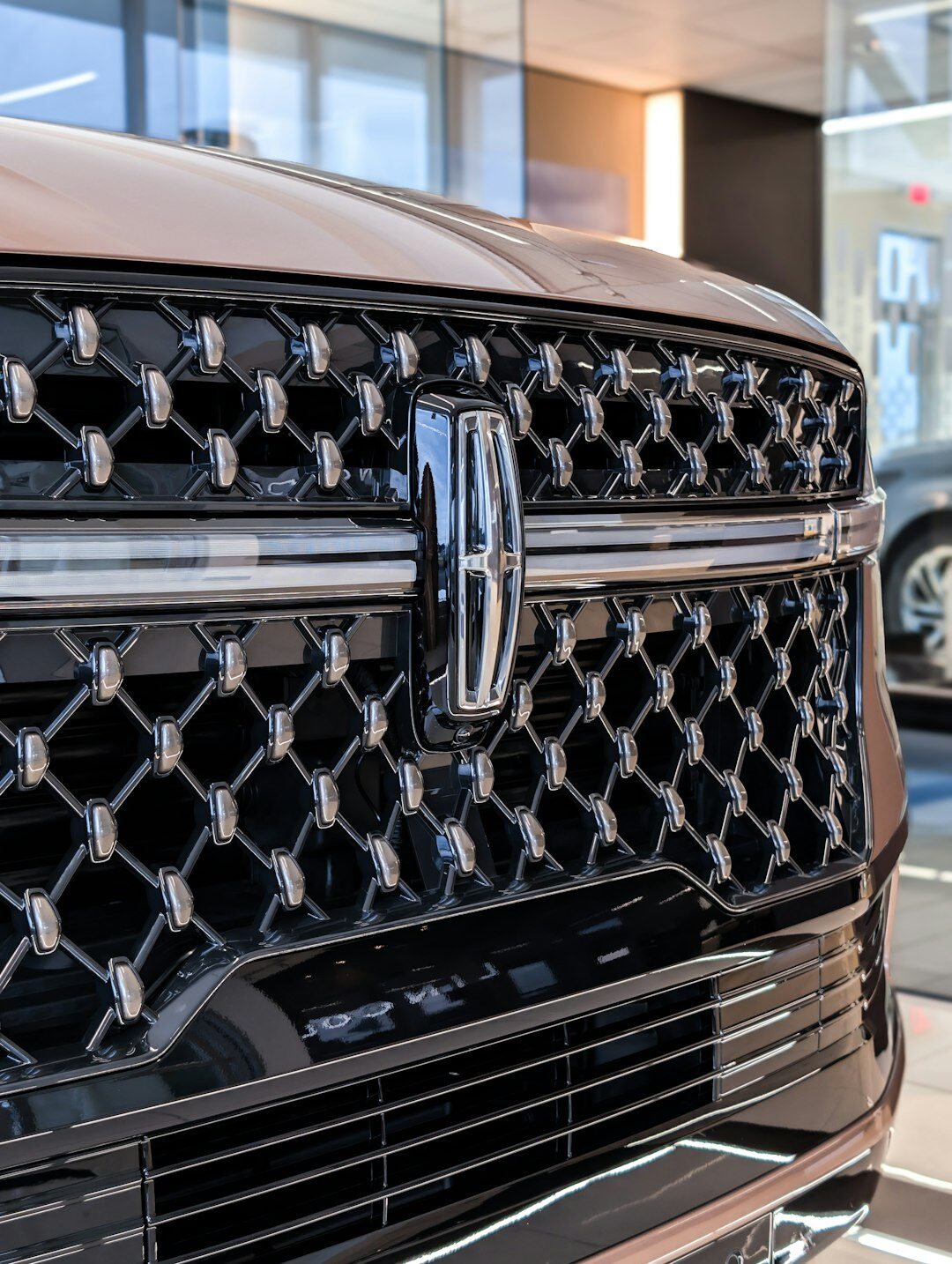 luxury car front view