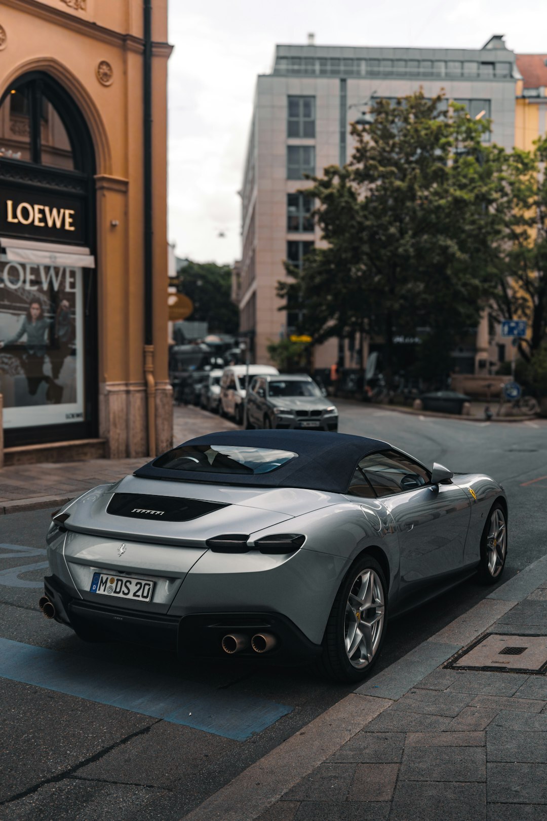 luxury car exterior